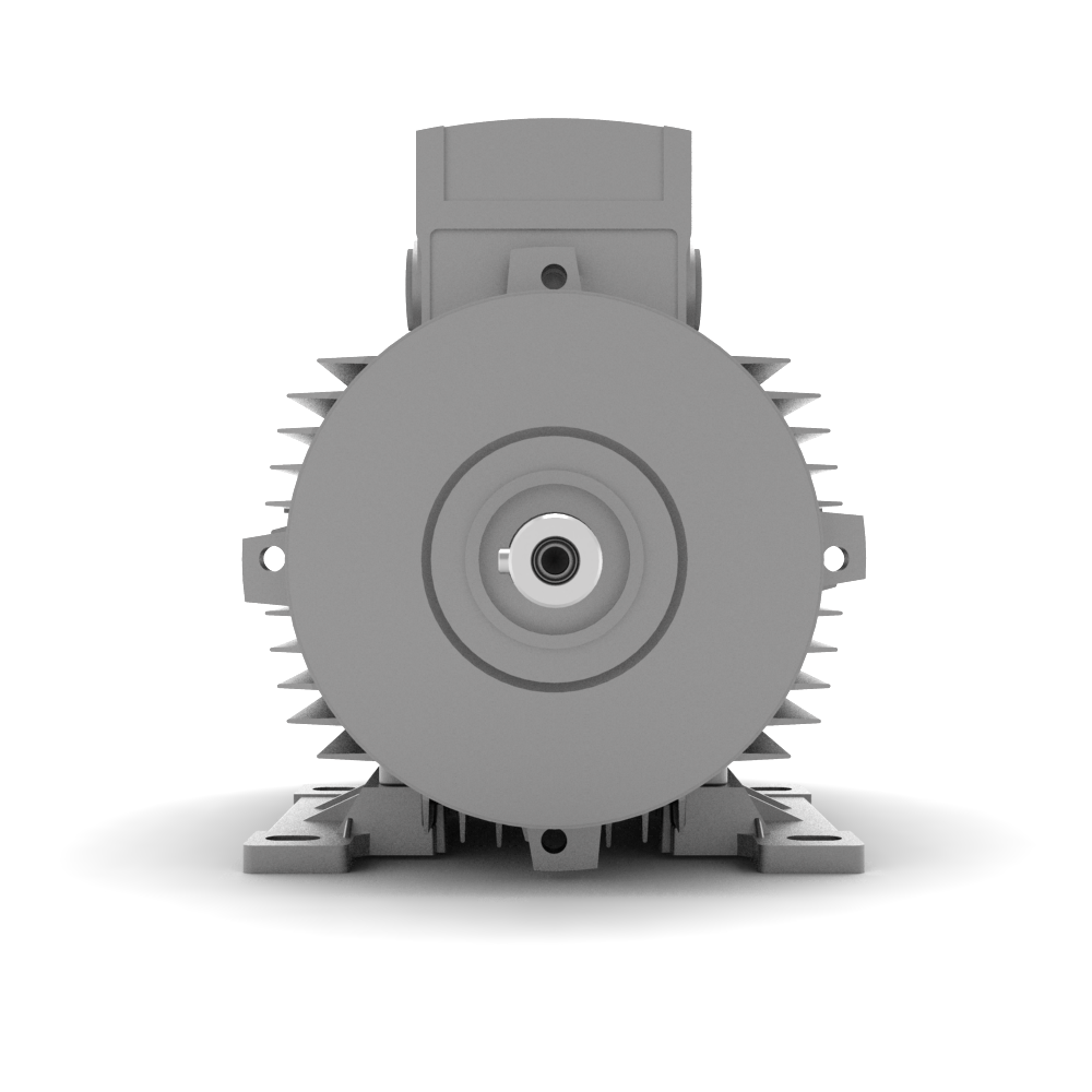 Bonfiglioli Riduttori BE-serie draaistroommotor IE2 bouwvorm B3 voor aanzicht