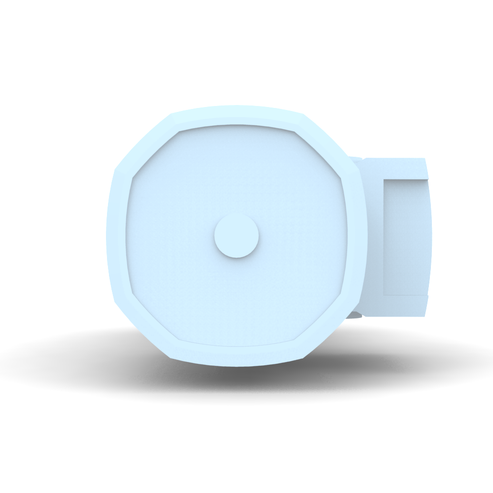 Bonfiglioli Riduttori VF-serie gecombineerde wormwielkast bouwvorm N met aangebouwde draaistroommotor rechter aanzicht