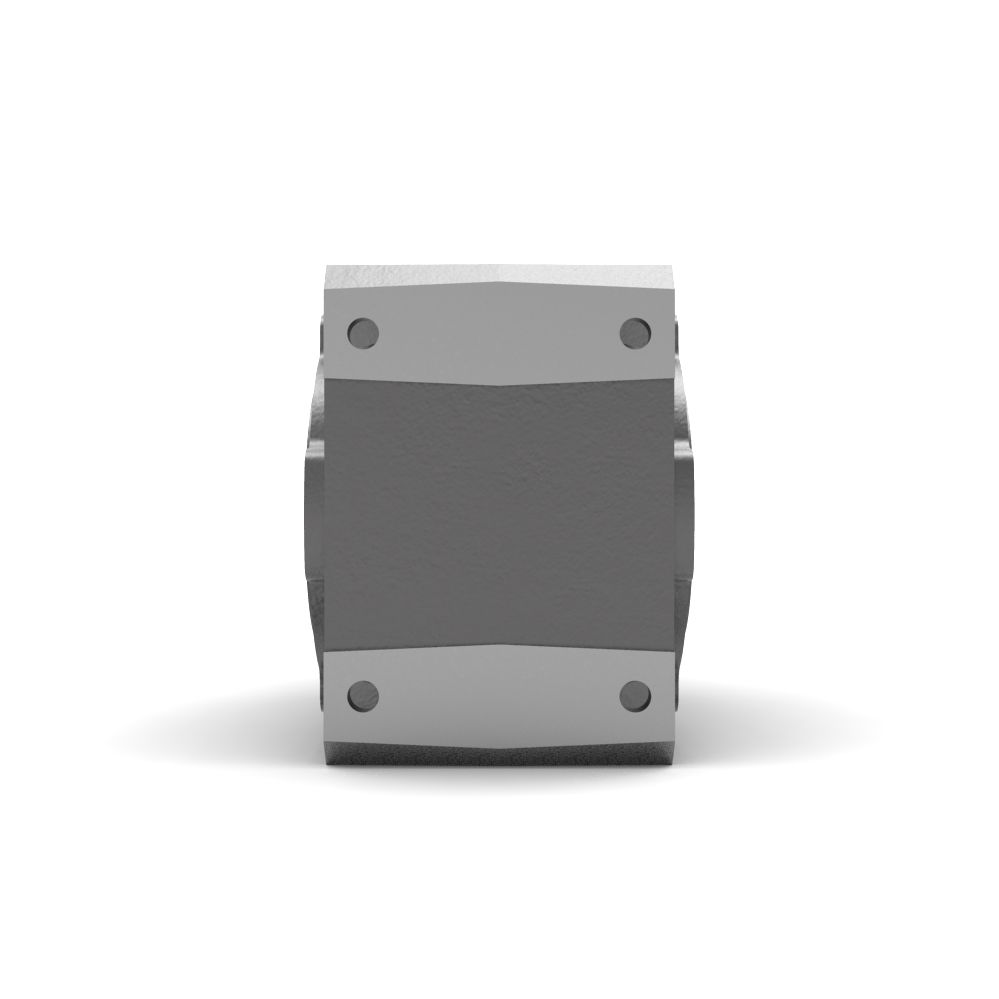 Bonfiglioli Riduttori A-serie kegeltandwielkast met SC servomotor aanbouwflens linker aanzicht