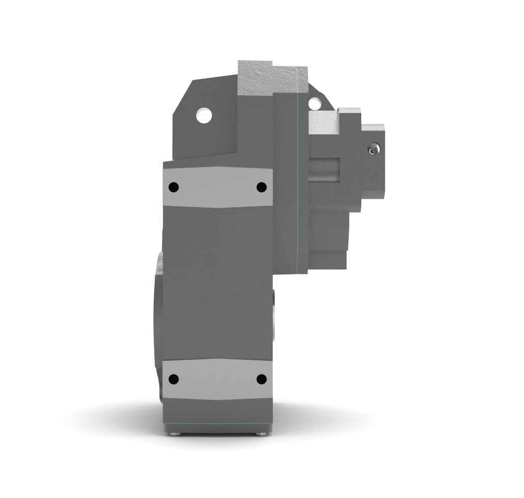 Bonfiglioli Riduttori F-serie opsteek tandwielkast met SC servomotor aanbouwflens voor aanzicht