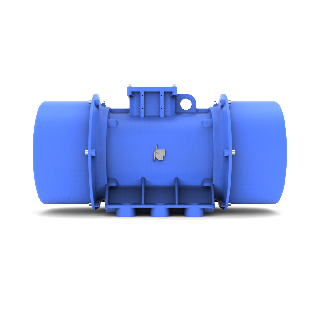 Trilmotor draaistroom KBC-serie voor aanzicht