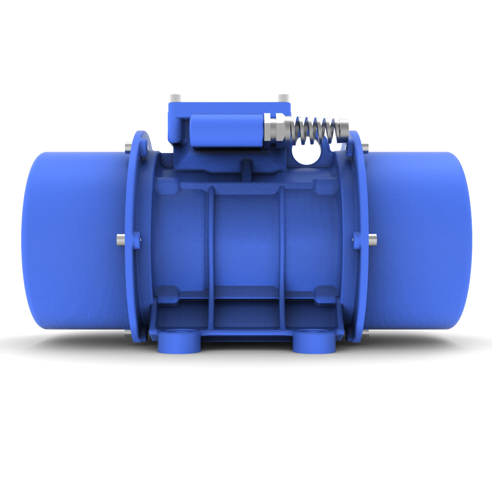 Vibration motor three phase KBM-series front view