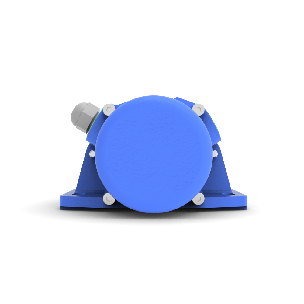 Vibration motor eenfase KVBM-series front view