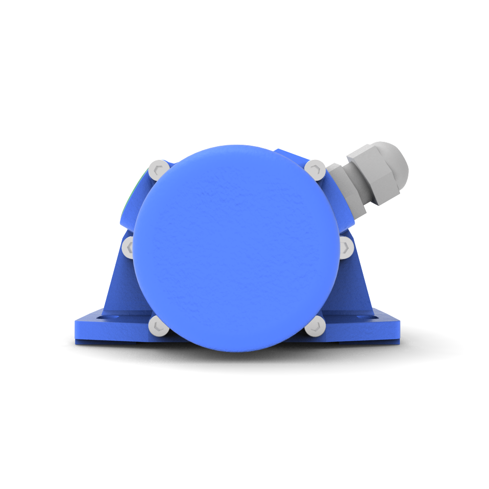 Vibration motor eenfase KVBM-series left view