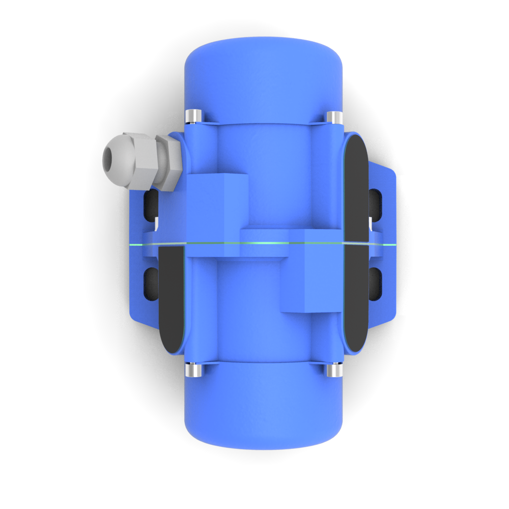 Vibration motor eenfase KVBM-series top view