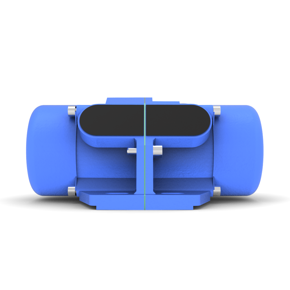Vibration motor eenfase KVBM-series back view