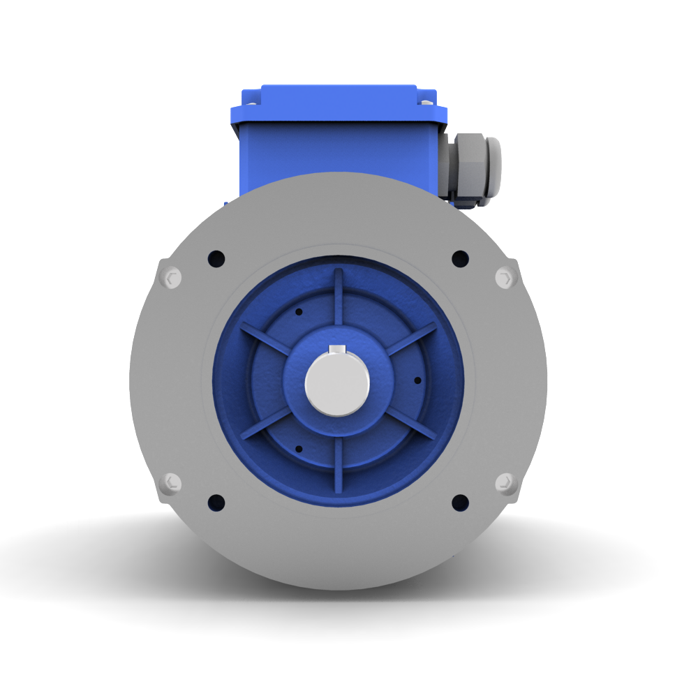 ELSTO Q3E-serie aluminium draaistroommotor IE3 bouwvorm B14b voor aanzicht