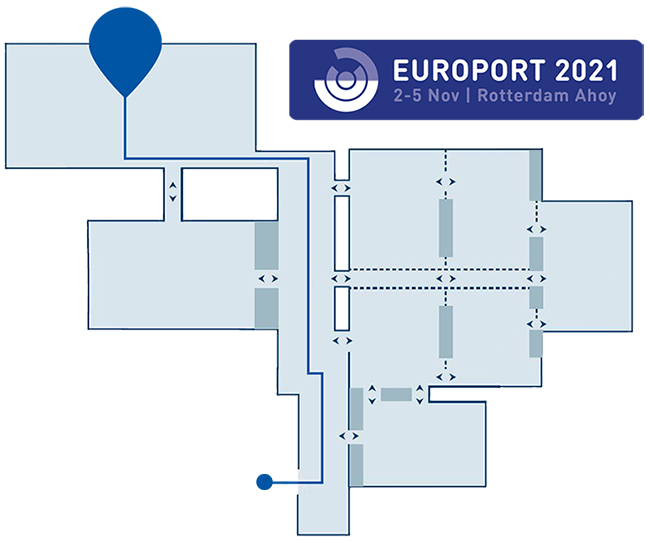 Beursplattegrond Europort 2021